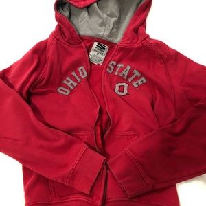 Ohio State Zip Up Hoodie